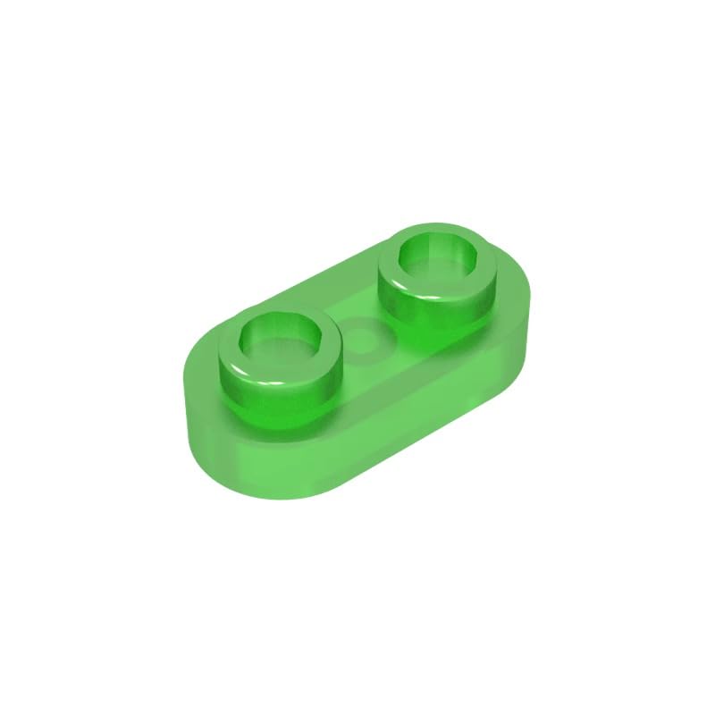 Gobricks GDS-1403 Plate Special 1x2 Rounded with 2
