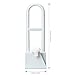 JCMASTER Bathtub Rail Grab Bar, Bathroom Safety Rail for Elderly, Disabled, Adjustable Handrail for Tub Safety