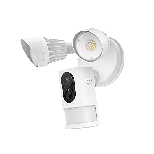 eufy Security Floodlight Camera, 2K, No Monthly Fees, 2000 Lumens