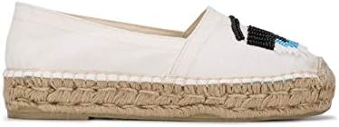 CHIARA FERRAGNI Women's CF2291WHITE White Cotton Espadrilles