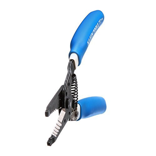 Klein 11054 Wire Stripper & Cutter for 8-16 AWG GA Solid and 10-18 AWG GA Stranded Wire w/Closing Lock and Bonus Stainless Steel Pocket Knife