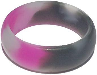 Tough Love Rings - CAMO PINK - Thin Band - Size 6
