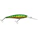 Berkley Flicker Minnow Fishing Lure, Slick Firetiger, 1/4 oz, 3in | 7.5cm Crankbaits, Realistic Minnow Profile, Sharp Dive Curve Gets to Fish Quickly, Equipped with Fusion19 Hook