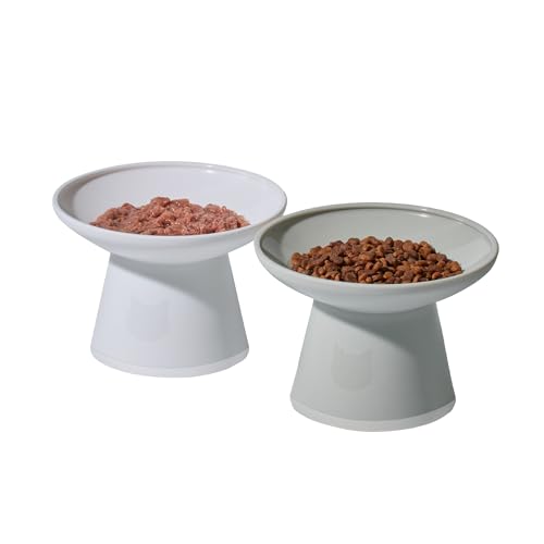 Necoichi Elevated Cat Food Bowls