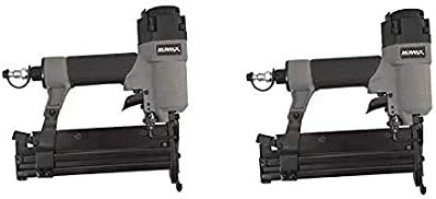 NuMax S2-118G2 18-Gauge 2 In 1 Brad Nailer and Stapler Ergonomic & Lightweight Pneumatic Combo Brad & Staple Gun with Depth Adjust ((2.Units))