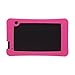 Transwon Silicone Case Compatible with RCA RCT66723W2 7 Inch, SmarTab ST7150, Yuntab T7, Haehne 7 Inches Tablet PC, DigiLand DL7006, Digiland DL721-RB / DL718M / Dl701q, iView SupraPad i700 - Pink