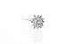 Set of 6 Rhinestone Crystal Starburst Bridal Weddng Hair Pins H113