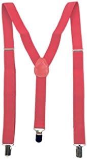 Suspenders Kids Boys Toddler Baby Mens (Baby/Toddler, Coral)