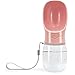 ANREONER Portable Dog Water Bottle for Walking,2.76