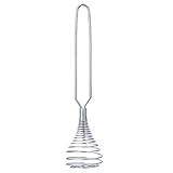 Vanpower Stainless Steel Spring Coil Whisk - Egg Beater Milk Blender For Blending, Whisking, Beating & Stirring
