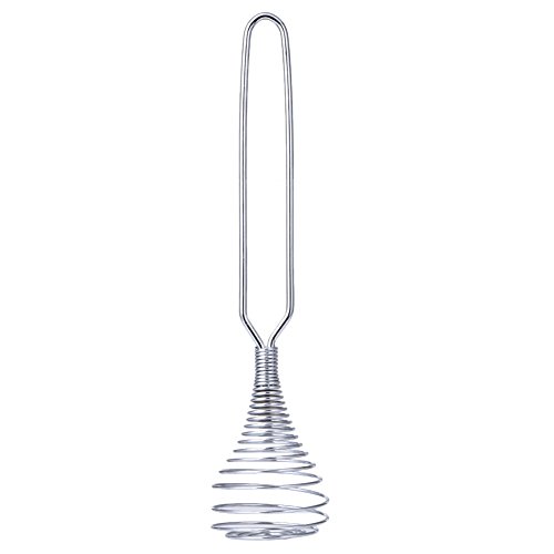 Vanpower Stainless Steel Spring Coil Whisk - Egg Beater Milk Blender For Blending, Whisking, Beating & Stirring
