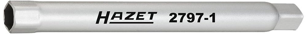 HAZET 2797-1 160 mm Hexagon Profile Bumper Tubular Socket Wrench - Multi-Colour