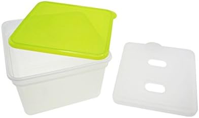 Caja hermética cuadrada con 1,3L Acumulador de frío, color marrón: Amazon.es: Hogar