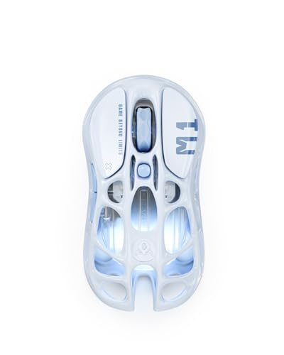 GravaStar Mercury M1 Pro Kabellose Gaming Maus- Eisblau