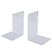 Fasmov Clear Acrylic Bookends Modern Bookends, 1 Pair