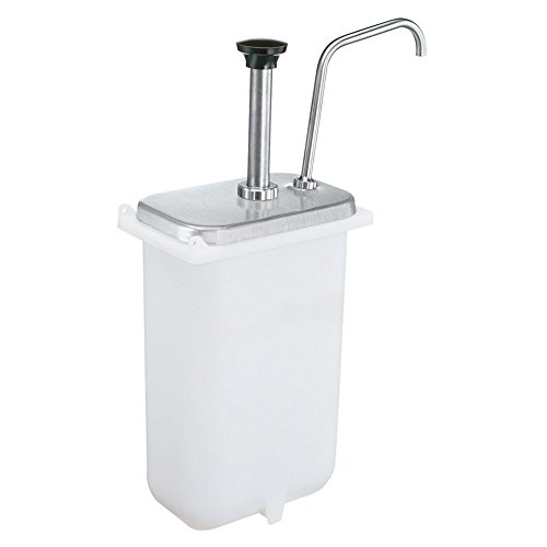 Server Products 83330-310 S/S 3.5 Qt. Tartar Sauce Fountain Jar Pump