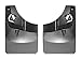WeatherTech Custom No Drill Splash Guard MudFlaps for Ford F-150 - Rear Pair (120044), Black