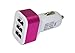 [ZANCHORAGE's] 3-port Usb Carcharger Best for all Apple, Android, HTC devices, with echo-friendly material. Premium material with build-in safety mechanism.
