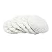 AUTDER Car Polisher Buffing Bonnet (5 to 6 Inch) - Woolen Waxer Pads - Polishing Bonnet Pad for Most Car Polishers Pack of 6Pcs - White