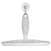 iDesign Rain BPA-Free Plastic Squeegee with Suction Storage Hook - 12