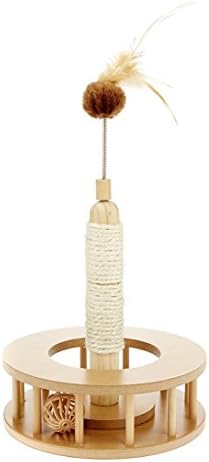 Earthy Pawz Teaser Scratch Post Cat Toy