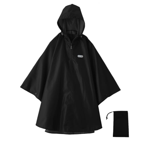 [アウトドアプロダクツ] レインポンチョ レディース メンズ 雨具 合羽 はっ水 通勤 通学 収納袋付き 男女兼用 06003192