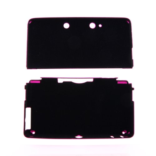image for BR HOT PINK Nintendo 3DS (Not for XL) FULL Aluminum Metal Case Protect