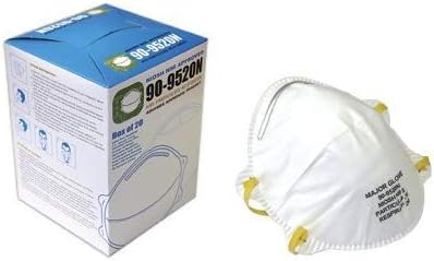(Shoparound168) N95 Face Dust Mask Particulate Respirators Masks 90-9520N (Box Of 20)