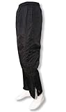 Water-resistant pants with lightweight fleece lining
