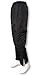 Water-resistant pants with lightweight fleece lining