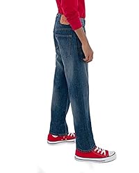 Levi's Boys' 505 Regular Fit Jeans, Husky Roadie, 20