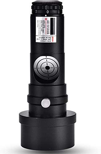 POFET Telescope Collimator 1.25'' Metal Collimation Eyepiece with 2" Adapter 7 Bright Levels Collimator for Telescope