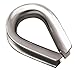 MarineNow Stainless Steel 316 Rope Thimble Marine Grade 5/16
