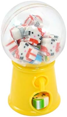 KNOWTEQ Kitty Shaped Erasers/Rubbers for Kids Pencil Erasers with Dispenser Stationery Gift for Birthday Party and Classroom Rewards - 2 Pack ( Each Dispenser 16 Nos), Color May Vary