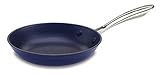 Cuisinart CIL22-20BB CastLite Non-Stick Cast Iron Fry Pan, 8-Inch, Blue on Blue