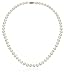 14k Gold AA-Quality Freshwater Cultured Pearl Strand Necklace, 16-60