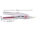 VAV 0.5-Inch Mini Hair Straightener Tourmaline Ceramic Flat Iron Dual Voltage Travel Size