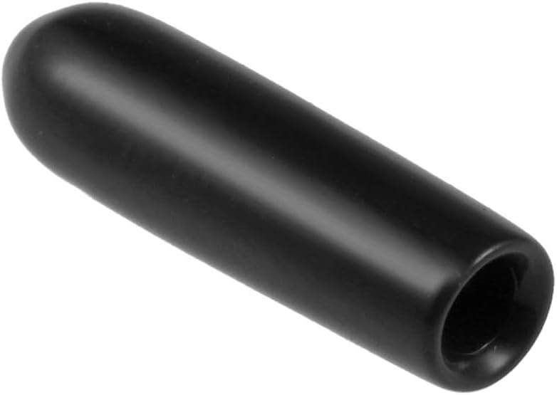 MACHSWON 20pcs Rubber End Caps 3mm ID, Vinyl Round End Cap Cover Screw Thread Protectors Tube Bolt Cap for protection of Screws Tubes Cables Wires, etc