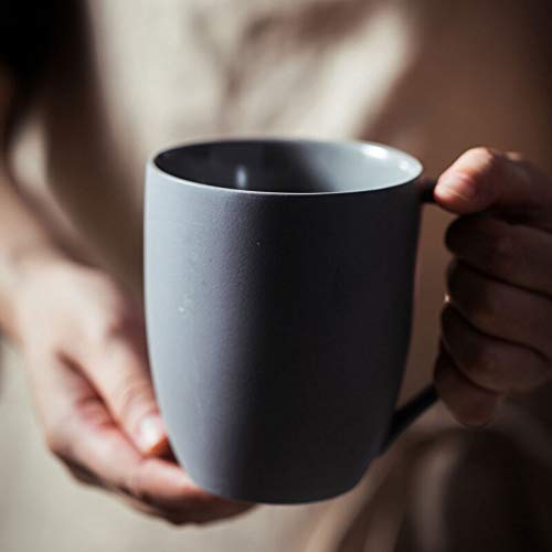 XYSQWZ Getränkebecher Retro Keramikbecher Literarisches Jugendbüro Trinkbecher Kreative Milchbecher Kaffeetassen… – Bild 5