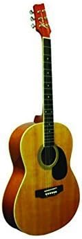 Kona Guitars Parlor Series K391 39-Inch Acoustic Guitar, Natural by Kona Guitars
