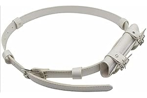 KINSTORE Samurai Sword Katana Medieval Anime Sword Two Buckle Leather Frog Holster Holder Leather Belt Accessories Adjustable