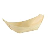 PacknWood Mini Wooden Boat, 2.7" Long