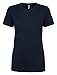 Next Level Apparel Women's Crewneck Short Sleeve T-Shirt, M, MIDNIGHT NAVY