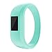 Compatible for Garmin Vivofit Jr/Vivofit Jr.2 Bands, Soft Silicon Wristband Strap Replacement Bands for Garmin Vivofit Jr/Vivofit Jr.2, Small and Large（for Kids） (Teal, Small: 5.7
