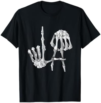 Amazon.com: Halloween Oh Snap Skeleton Broken Leg T-Shirt
