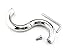 5 Size Stainless Steel Ball Scrotum Metal Penis Cock Ring Delay Sex Toy Men (34mm)