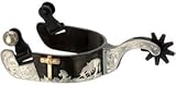 Tough 1 Mens AT Silver Praying Cowboy Spurs