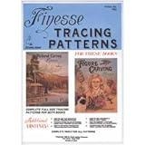 Finesse Tracing Patterns Pack (Patterns for the Leathercrafting Books 'Figure Carving' and 'Pictorial Carving Finesse'. by Tandy