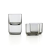 Lenox Tuscany Classics 4Pc Short Glasses, 1.10, Black