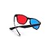xinhuiqiong Universal 3D Glasses TV Movie Dimensional Anaglyph Video Frame 3D Glassesthumb 3